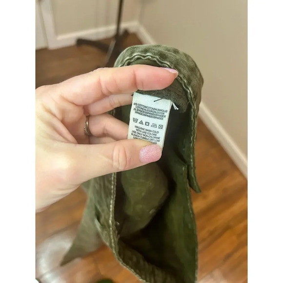 Free People Corduroy Skinny Pants size 24 - Picture 6 of 6